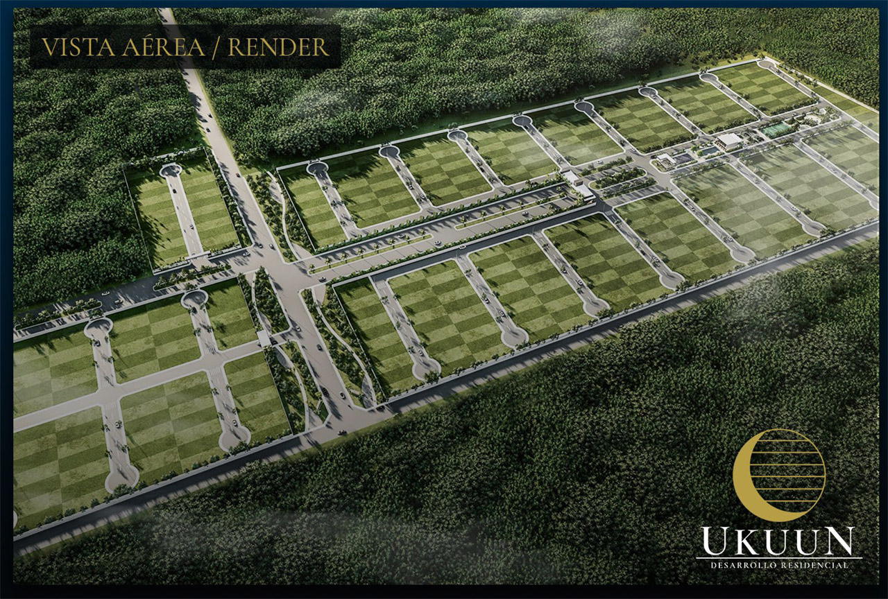 Lotes en Residencial Ukuun