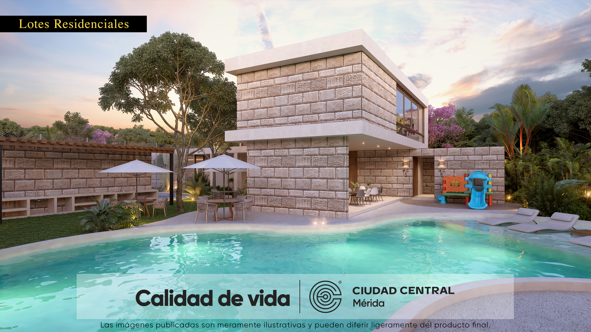 Ciudad Central Mérida. Lotes Residenciales